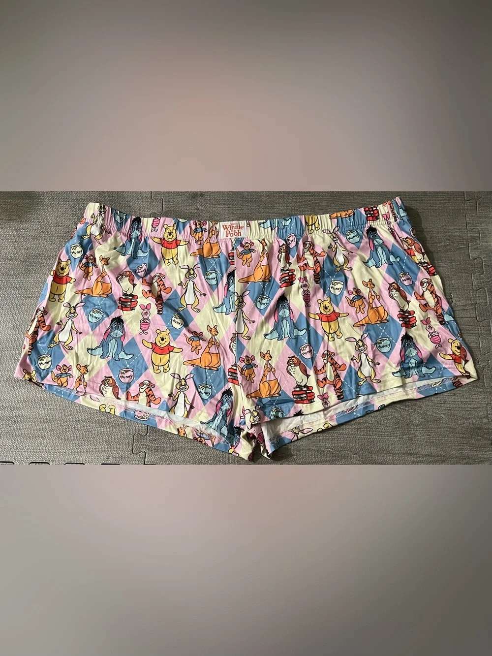 The Disney Winnie the Pooh Women’s Sleep Shorts 2-Pack in 3XL Plus